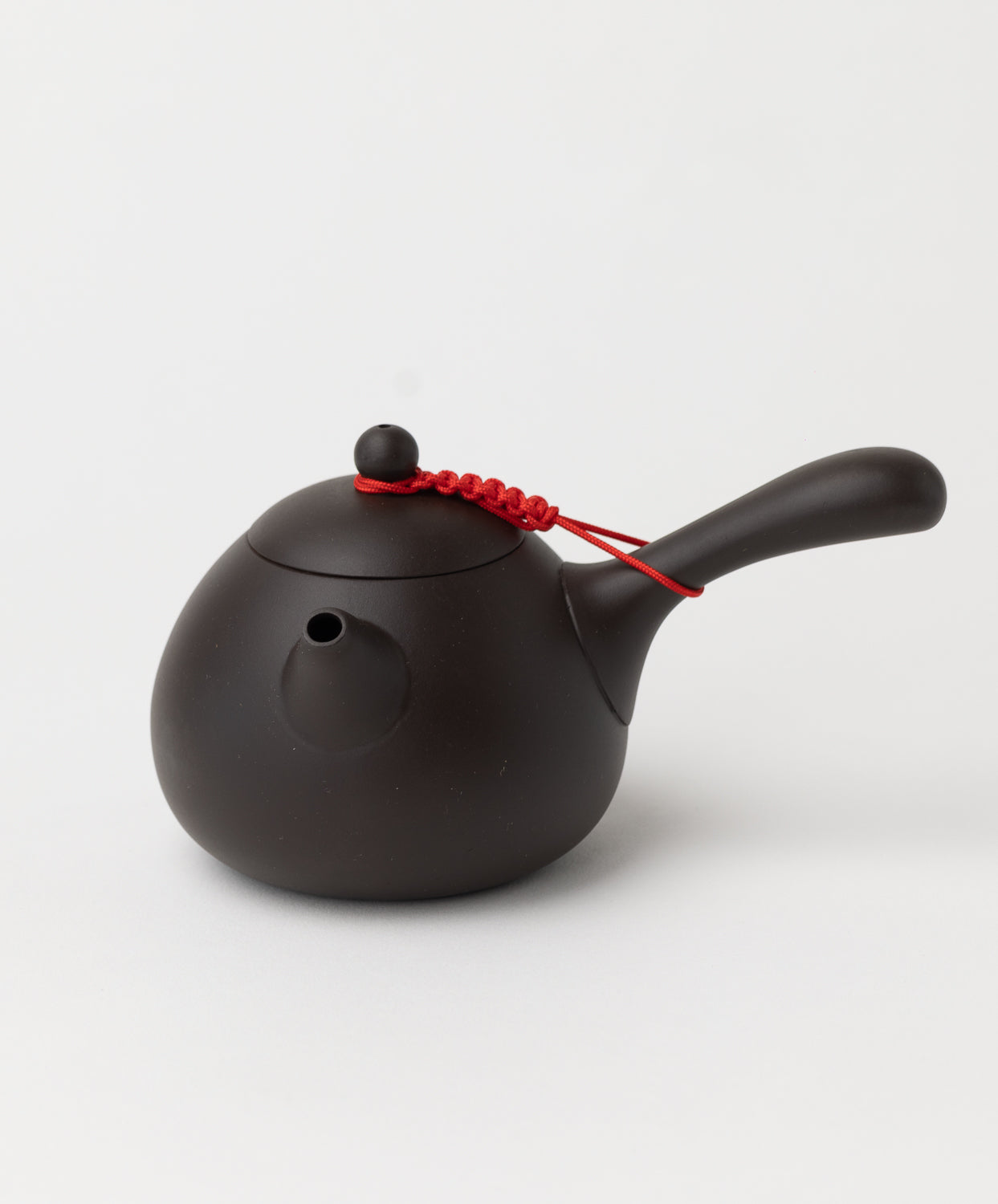 mahogany clay teapot